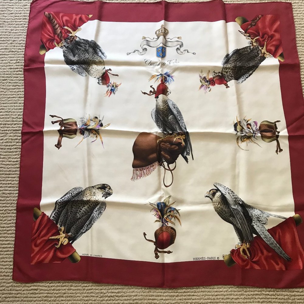 Hermes Silk Scarf